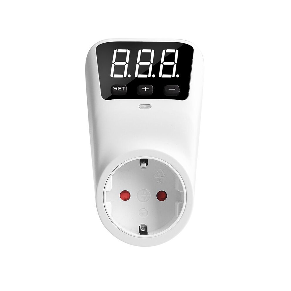 Voltage Protector Socket Ac230v Adjustable Power Surge Protector Socket Voltage Safe Refrigerator Protect Eu Plug 6031679535610