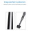 20Inch Desktop Mini Tripod 360 Degree Rotation Head-Red 6