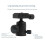 20Inch Desktop Mini Tripod 360 Degree Rotation Head-Red 8