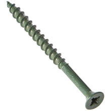 ForgeFix Countersunk Decking Screws | 4.5 x 60mm | Green | Box 200