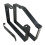 Keypak Lockable Ladder Rack Brackets (2 Pack) – Heavy Duty Wall & Ceiling Storag 1