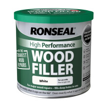 Ronseal High Performance Wood Filler - White 550g
