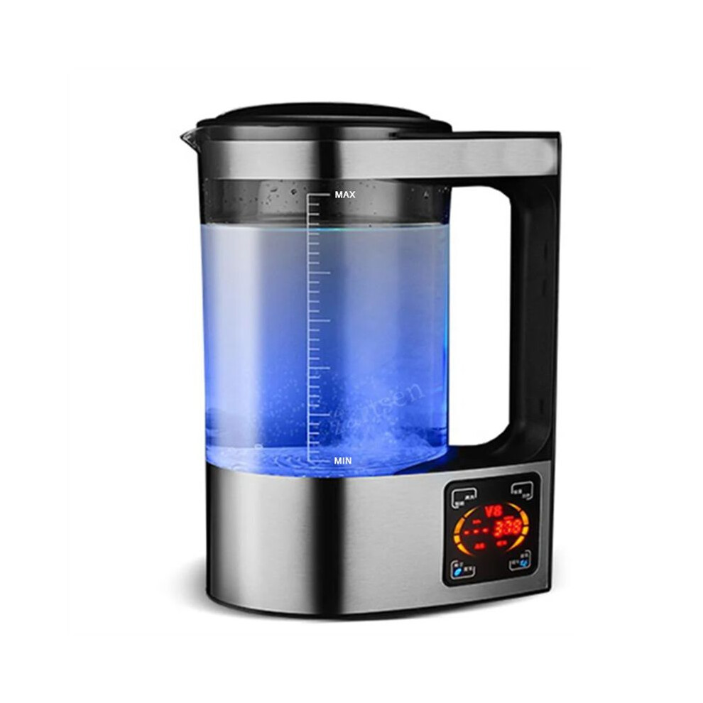 Semoic 2L Rich Hydrogen Water Bottle Alkaline Water Ionizer Machine Water Filter Drink Hydrogen Water Generator Eu Plug