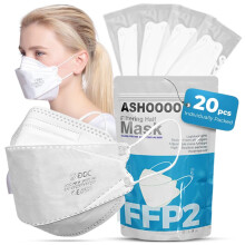 Face Masks FFP2 20x Uk certified individually wrapped face masks FFP2 mask N95 face Mask respiaror 4-Layer Filtering FFP2 Mask with CE Marks mask