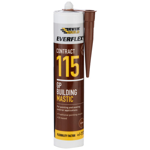 Everbuild Everbuild – Everflex – 115 GP Building Mastic – For Joint Pointing and Sealing –