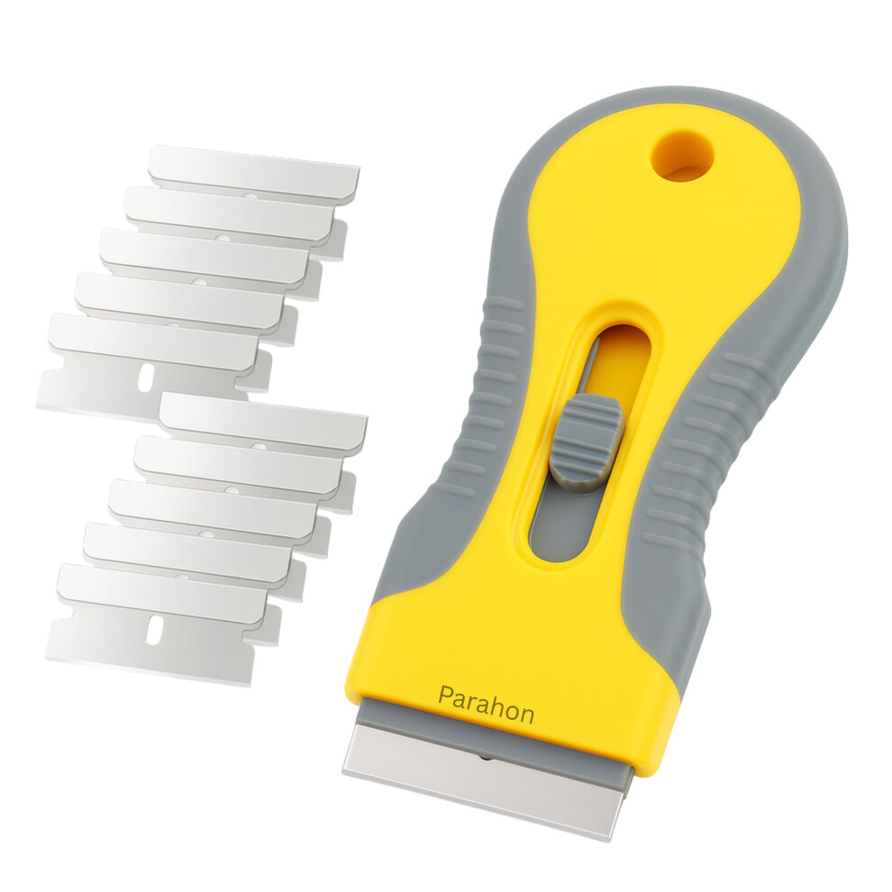 Multipurpose Non-Scratch Scraper Tool | Removes Grease, Burnt-On Food, Stickers & Adhesive | Oven, Hob, Glass & Surface Cleaning Scraper For Kitchen 1181356587403