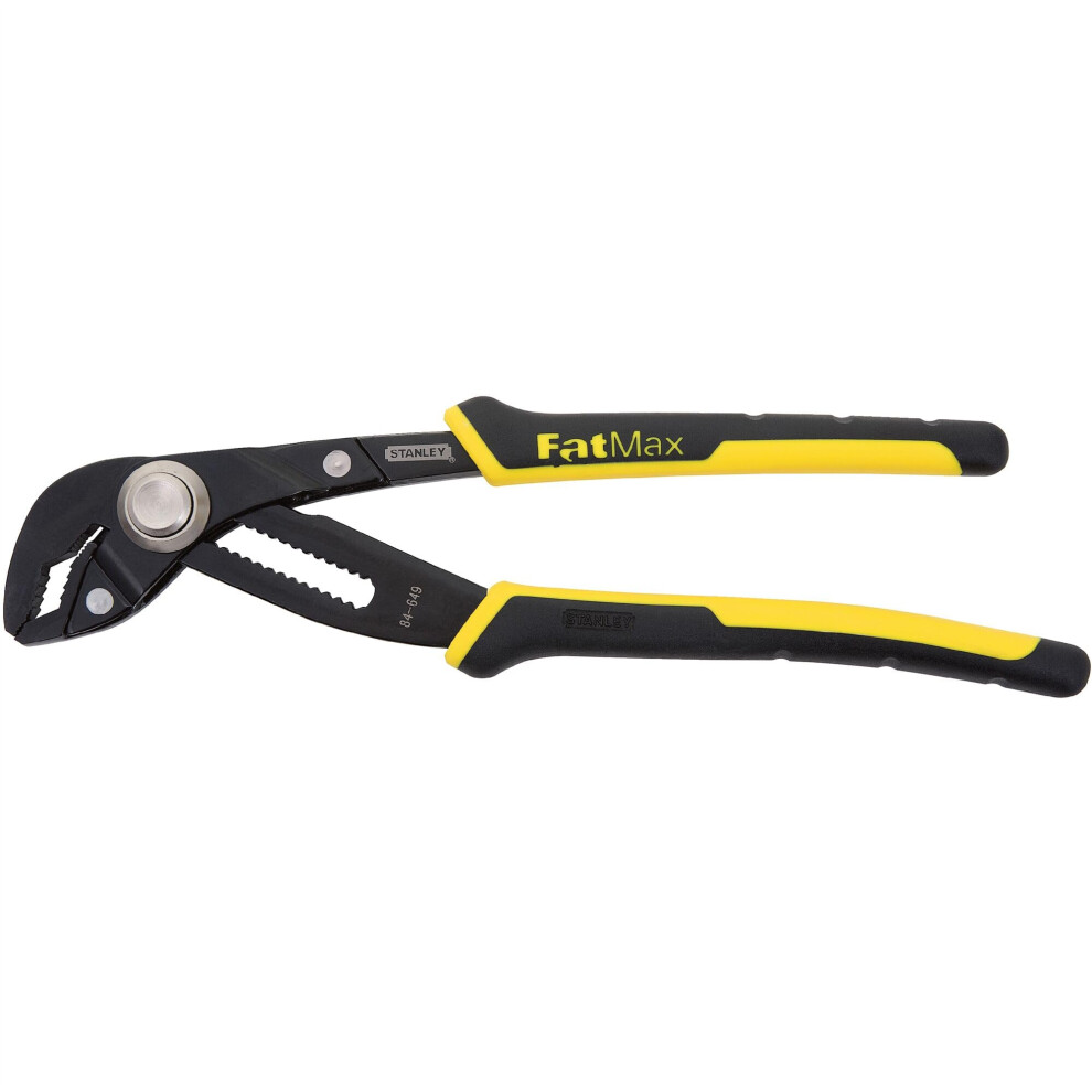 Stanley Fatmax Multigrip Groove Joint Pliers 12'' Multicolour