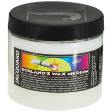 Dorland's Wax Medium, Versatile Cold Wax for Oil Paints and Mixed Media, Protective Matte Varnish to Seal Artwork, Artist Grade Finishing Compound, 1