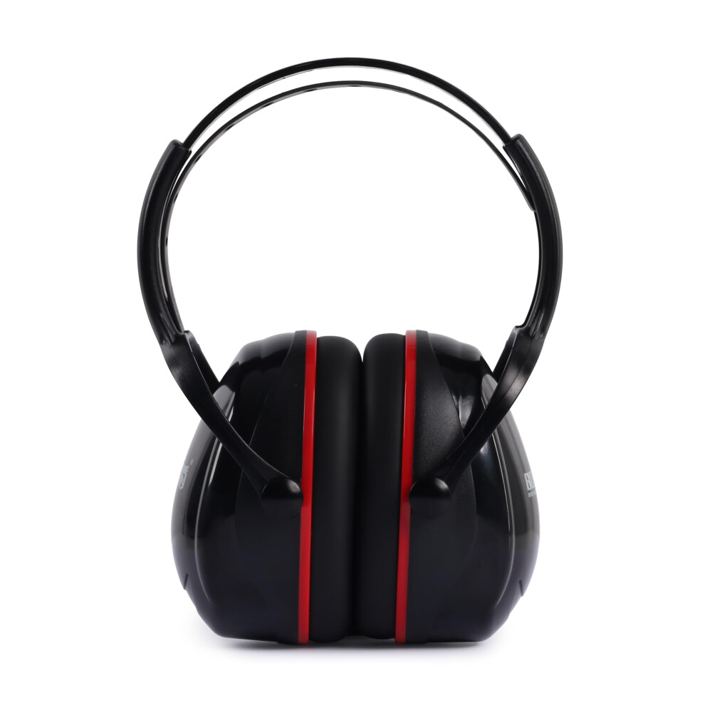 Overhead Ear Defenders 31Db Snr, En 352-1 Certified Hearing Protection, Adjustable Headband Ear Muffs, Comfortable Noise Reduction For Construction, 7620133762069