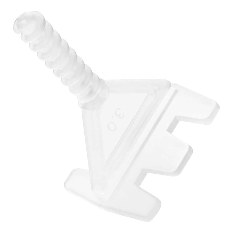 Flintronic 200Pcs Tile Leveling System 3Mm, Screws Tile Levelling System, Tile Spacers Leveling Clips 1/8" (3Mm), Tile Spacers Only, Tile Leveler Spa 3413917724605