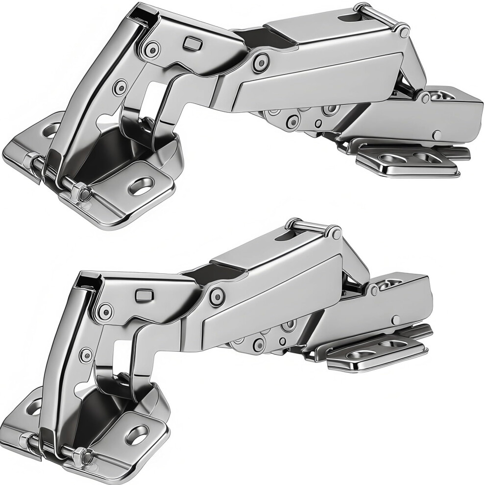 Tambee 175 Degree Cabinet Hinges Kitchen Cupboard Doors Concealed Soft Close Hinges For Kitchen Cupboards Wardrobe, 1 Pair (Full Overlay) 4939190519619