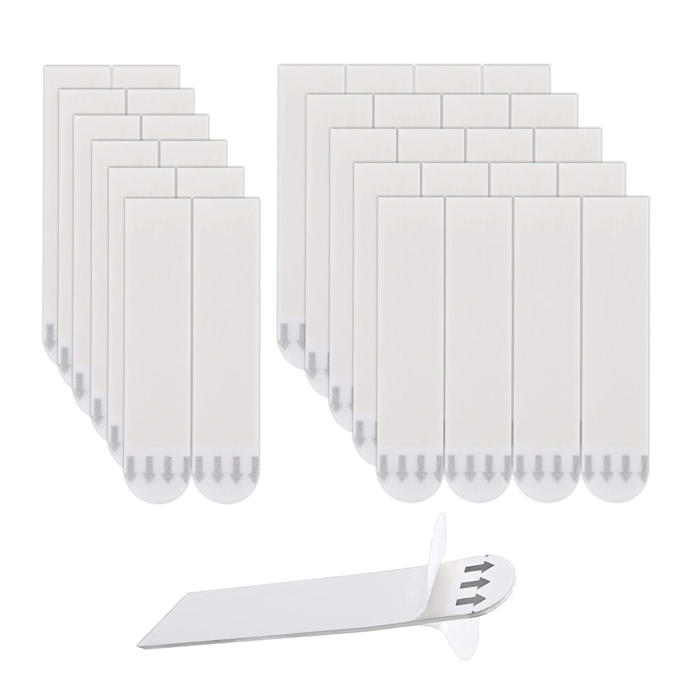 Krenie 48 Pcs Picture Frame Wall Hanging Strips Â No Nails Picture Hanging Strip, Wall Adhesive Strips - Waterproof Wall Stickers For Picture Frames 3870307540946