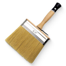 REFINA EVO Plastering Brush - 5.5" (140mm) Professional Water Brush for Rendering, Plastering, Brushing with Adjustable Bucket Clip, Stainless Steel