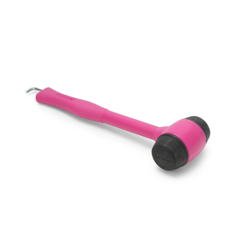 Moscatelli Multi-Purpose Camping Hammer, Robust And Ergonomic Mallet Hammer With Hook For Removing Pegs Â Fuchsia 4785560716122