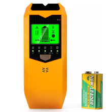 Stud Finder Wall Scanner, WOVTE 5 in 1 Electronic Stud Detector Stud Finder with Battery, Audio Alarm and HD LCD Display for The Center and Edge of W