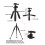 Small Travel Tripod with Adjustable Height for DSLR-Black 3