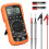 COCZOW Multimeter Digital Multimeter Voltage Tester Volt Meter Ohmmeter Ammeter AC DC OHM Continuity Circuit Resistance Diode Electrical Tester with 1