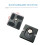 Small Travel Tripod with Adjustable Height for DSLR-Black 7