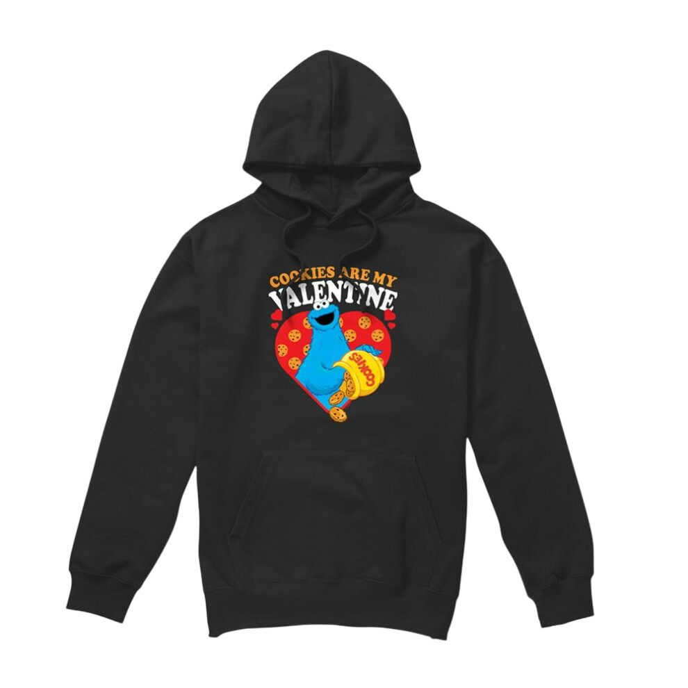 Sesame Street (S, ) Unisex Adult Hoodie Black