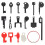 Call Point Test Keys 16 Pcs Set, Mellbree Fire Alarm Engineers Call Point Key Kit 1