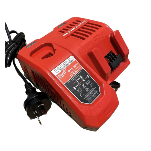 Milwaukee Milwaukee Rapid M12-18C charger, Red
