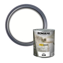 Ronseal AMPWM750 Anti Mould Paint White Matt 750ml
