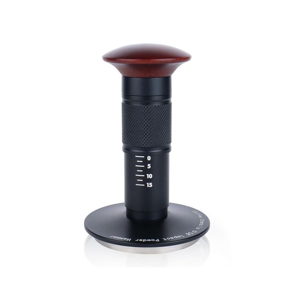 Semoic Espresso Tamper With Sound Feedback, Impact Coffee Tamper, Calibrated Espresso Hand Tamper Fit For Portafilters 58Mm