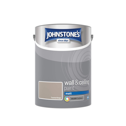 Johnstone's Johnstone's - Matt Wall & Ceiling Paint - Toasted Beige - 5L