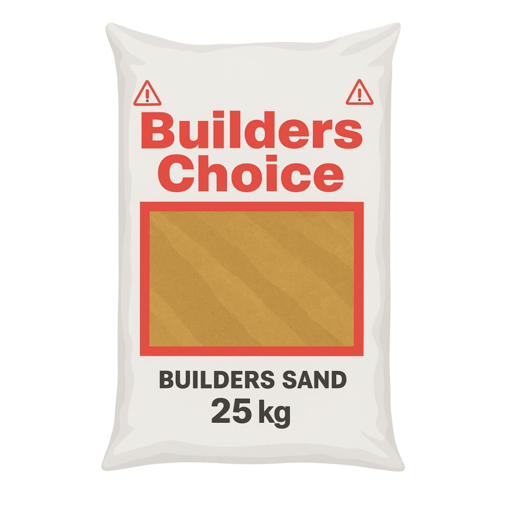 Premium Builders Building Sand 25Kg - Suitable For Brick Laying Paving Flagging Pointing Landscaping Sub Base Prep Construction Lawn Maintenance Drai 3303535801065