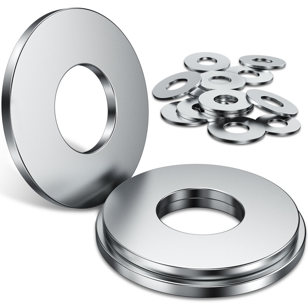 Yoopin 30Pcs M5 Washers, 304 Stainless Steel Washer For Screws, M5x15mm Penny Washers, Assorted Washers For Bolts & Screws 3374377177120