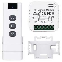 Tuya WiFi Curtain Controllers Roller Blinds Shutter Motor Life APP Remote Control Alexa Home