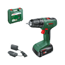 Bosch Home and Garden Cordless Drill EasyDrill 18V-40 (1 Battery 1.5 Ah, 18 Volt System, in Carrying case)
