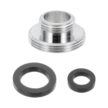 sourcing map Faucet Aerator Adapter, M14 Male to M22 Male with Washer, 10mm Length