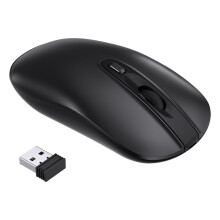 cimetech Wireless Mouse for Laptop, Portable Slim Silent Design for Left & Right Hand Users, Storable Nano Receiver, 800-1600 DPI, 2.4G Compact Compu