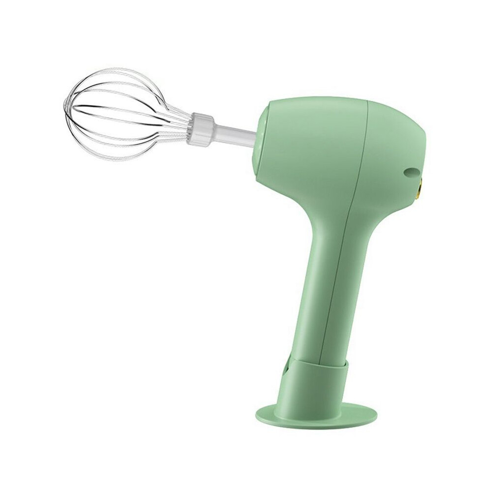 Semoic Wireless Portable Electric Food Mixer Automatic Whisk Dough Egg Beater Baking Cake Cream Mixer Kitchen Tool Green