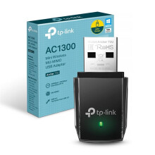 TP-Link Archer T3U 1300 Mbps High Gain Wireless Dual-Band USB WiFi Dongle, 3dBi Dual Omni Directional Antenna, WiFi Adapter for PC Supports Windows 1