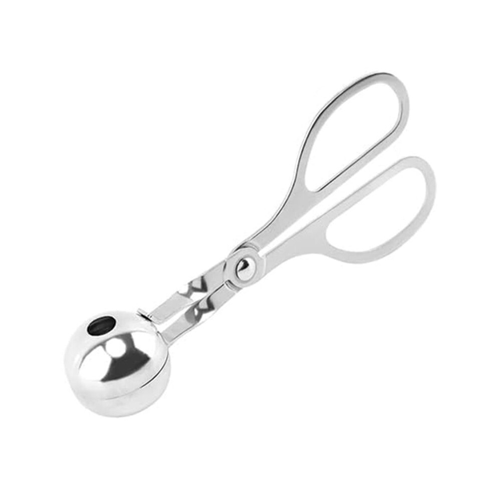 Semoic Stainless Steel Meatball Maker,Household Fish Maker,Perfectly Round Meatballs, Burgers & Snacks, Dishwasher Safe L