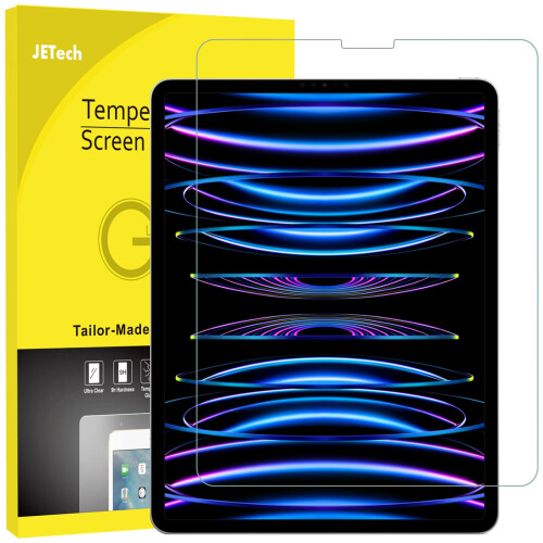 JETech Screen Protector for iPad Pro 12.9" 6/5/4/3, 1-Pack