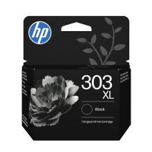 HP 303XL High Yield Black Original Ink Cartridge (T6N04AE) - Works Envy 6200, 7100, 7800 series, Envy Photo 6200, 7100, 7800 series, Tango Tango X,