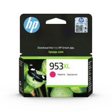 HP F6U17AE 953XL High Yield Original Ink Cartridge, Magenta, Single Pack