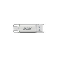 Acer UT300 USB 3.0 Flash Drive 64GB, Memory Pen Stick with Transfer Speeds Up to 150 MB/s, USB Type-C Typc-A Thumb Drive for Phones, Laptops, TVs and