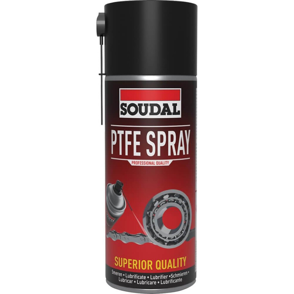 Soudal Ptfe Spray - 400Ml 4389307885548