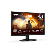 AOC Q27G42ZE 27 inch WQHD Gaming Monitor 260Hz, Fast IPS Panel, 0.3ms MPRT, Adaptive Sync, HDR10, G-Sync Compatible, (2560x1440 HDMI 1x 2.0 DP 1x 1.4