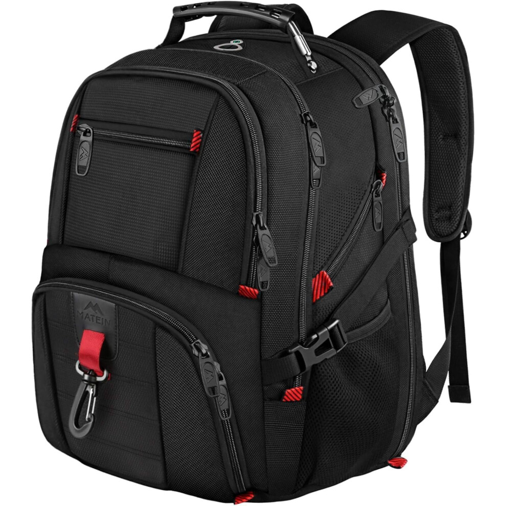 Matein Extra Large Backpack 55L, 18.4 Inch Travel Laptop Backpack For Men Water Resistant Work Bag, Heavy Duty Big Business Computer,College School R 3110699425828