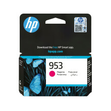 HP 953 Magenta Original Ink Cartridge(F6U12AE) - Works OfficeJet Pro 7700, 8200, 8700 series