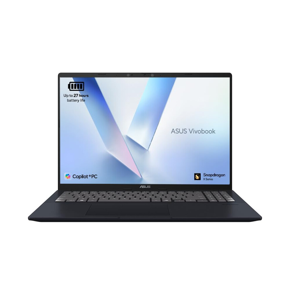 Asus Vivobook 16 X1607qa Copilot+ Laptop | 16.0" Wuxga Screen | Qualcomm Snapdragon X1-26-100 Processor | 16Gb Ram | 512Gb Ssd | 19 Hours Battery Lif 5006241882400
