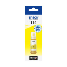 Epson EcoTank 114 Genuine Ink Bottle | Yellow| High Yield - Up to 6,200 Pages | Compatible with ET-8500 / ET-8550 Models | Brand-made for Optimal Res