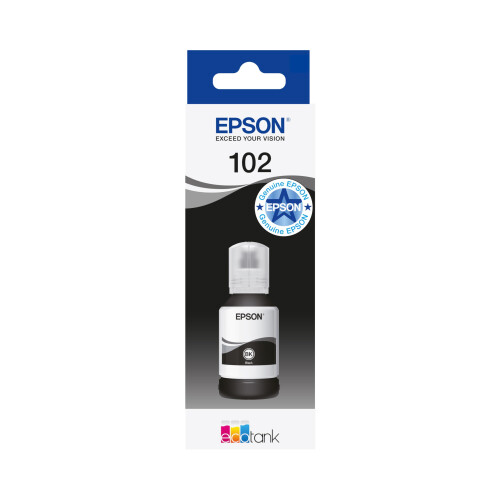Epson Epson EcoTank 102 Black Genuine Ink Bottle