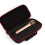Shockproof Mic Carrying Case Storage Bag for Two Handheld-Blue 9
