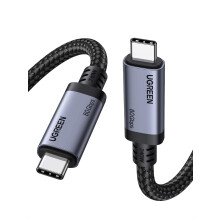 UGREEN USB C to USB-C Cable USB4 Gen4 80Gbps Premium 16K/Dual 8K/Triple 4K Display 240W PD3.1 Type C Fast Charging Compatible with USB-C Monitors, Ma